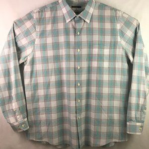 Van Heusen Slim Fit Plaid Button Shirt